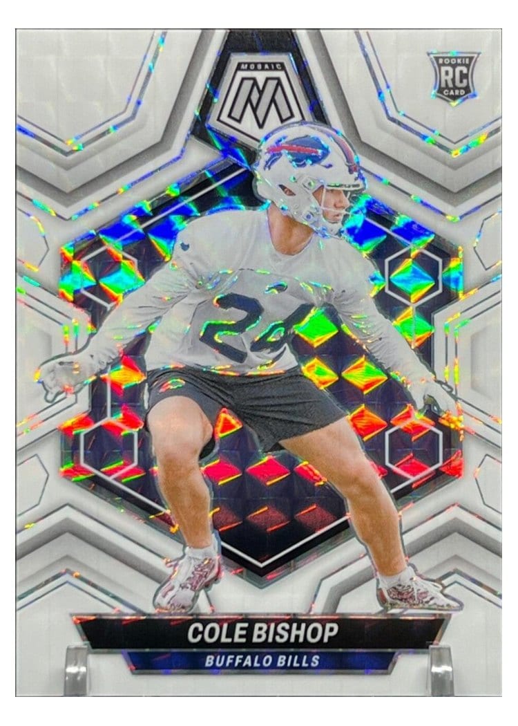 2024 Panini Mosaic Base Set Cole Bishop #356 card