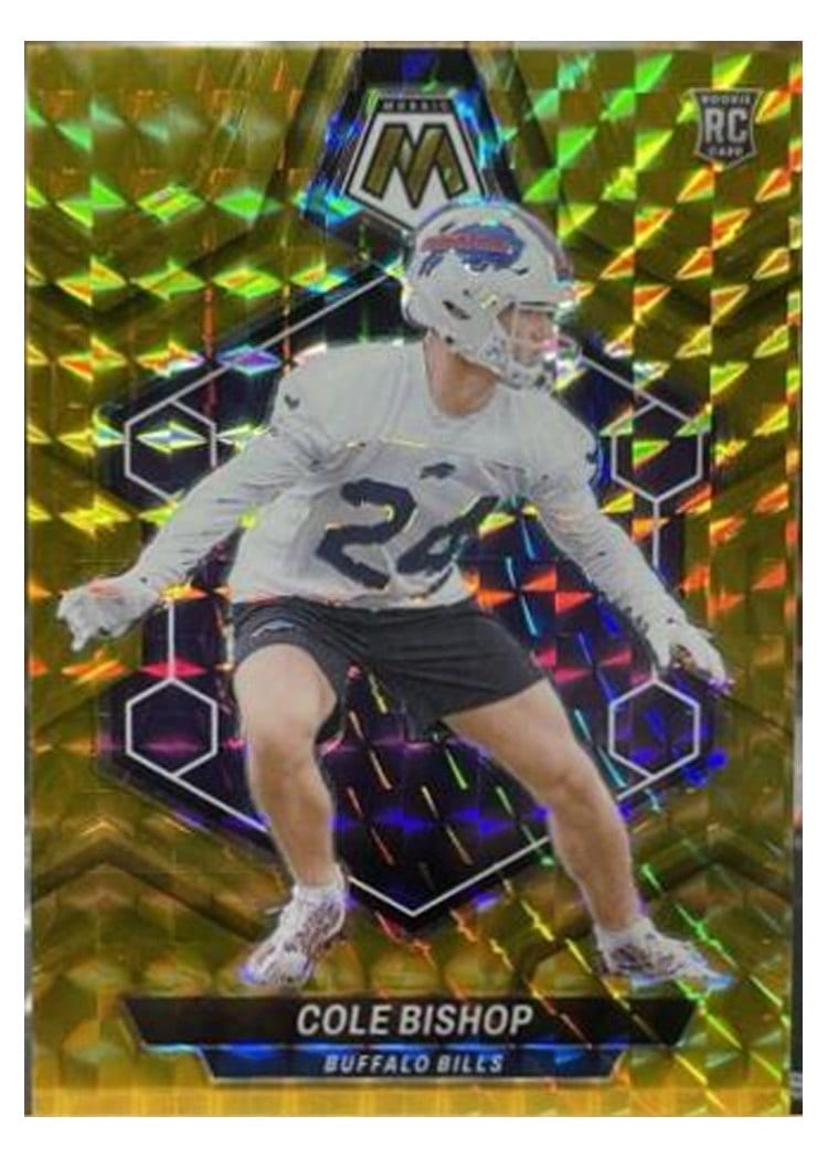 2024 Panini Mosaic Base Set Cole Bishop #356 card