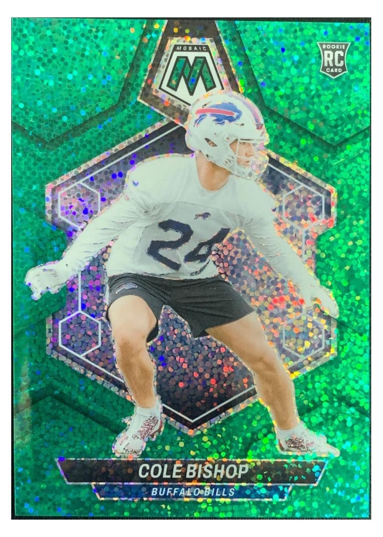 2024 Panini Mosaic Base Set Cole Bishop #356 card