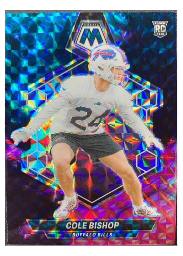 2024 Panini Mosaic Base Set Cole Bishop #356 card