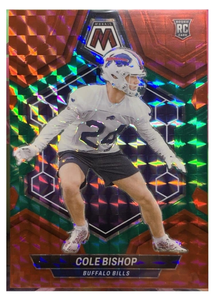 2024 Panini Mosaic Base Set Cole Bishop #356 card