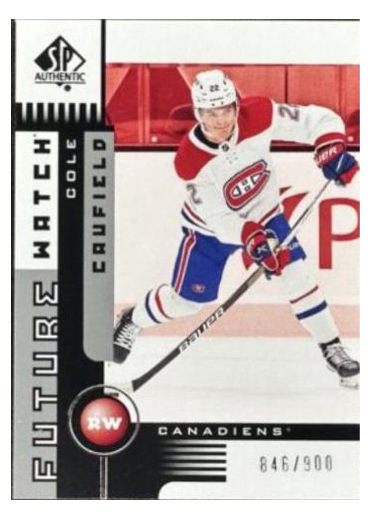2021-22 SP Authentic 2001-02 Retro - Future Watch Cole Caufield #01FW-CC card