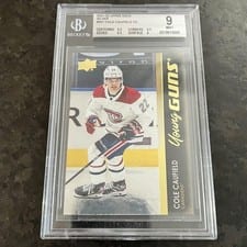 2021 Upper Deck Cole Caufield Silver #201 card