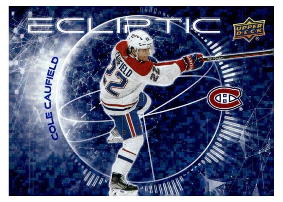 2023-24 Upper Deck Ecliptic Cole Caufield #EC-9 card