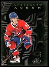 2024-25 Upper Deck Artifacts Aurum Cole Caufield #A-CC card