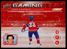 2024-25 Upper Deck Gaming FOV Cole Caufield #GFOV-7 card