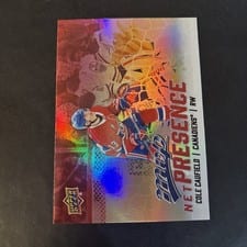 2025-26 Upper Deck MVP Net Presence Cole Caufield #NP-14 card