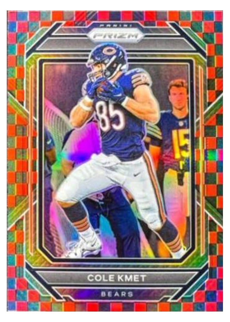 2022 Panini Prizm Base Set Cole Kmet #50 card
