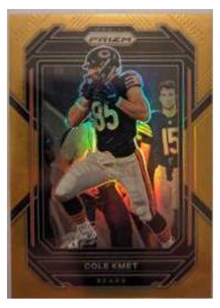 2022 Panini Prizm Base Set Cole Kmet #50 card