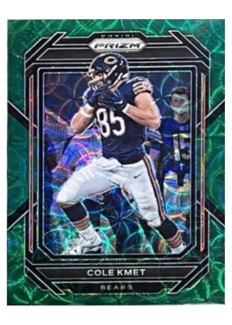 2022 Panini Prizm Base Set Cole Kmet #50 card