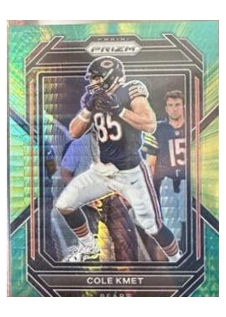 2022 Panini Prizm Base Set Cole Kmet #50 card