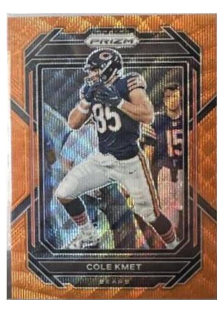 2022 Panini Prizm Base Set Cole Kmet #50 card