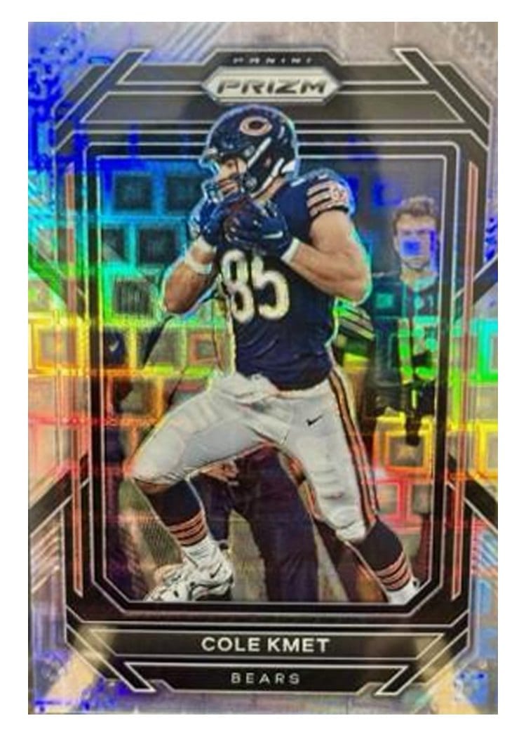 2022 Panini Prizm Base Set Cole Kmet #50 card
