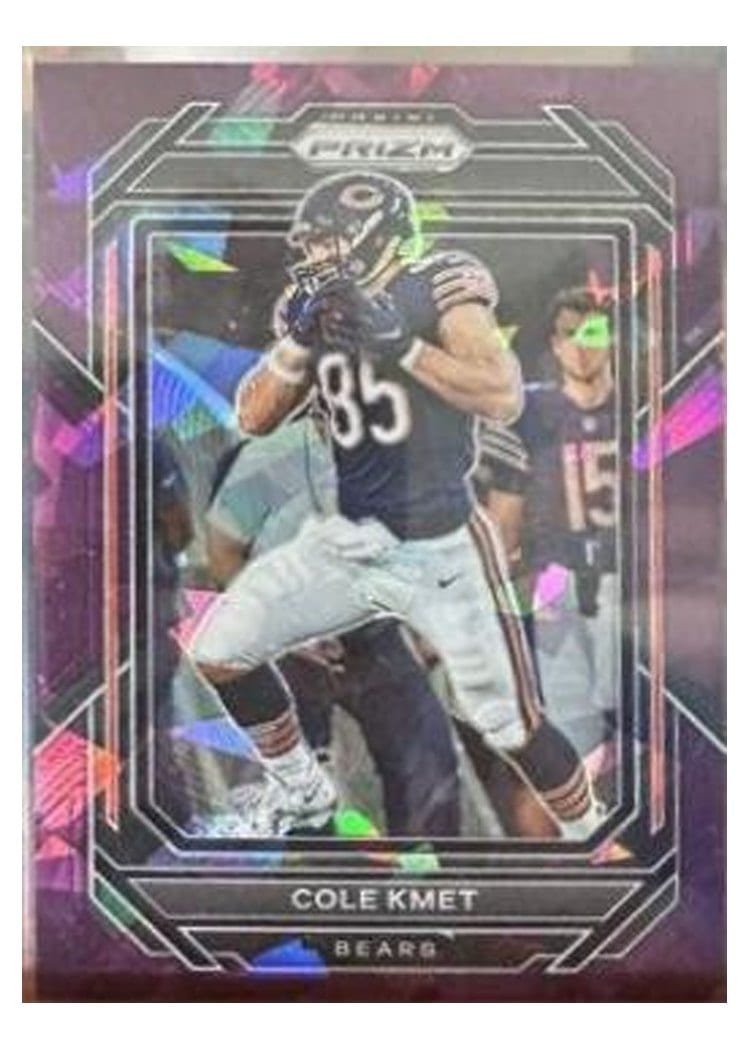 2022 Panini Prizm Base Set Cole Kmet #50 card