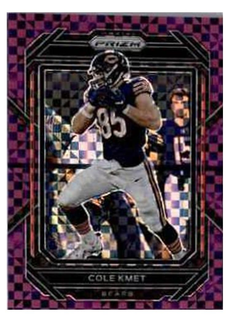2022 Panini Prizm Base Set Cole Kmet #50 card