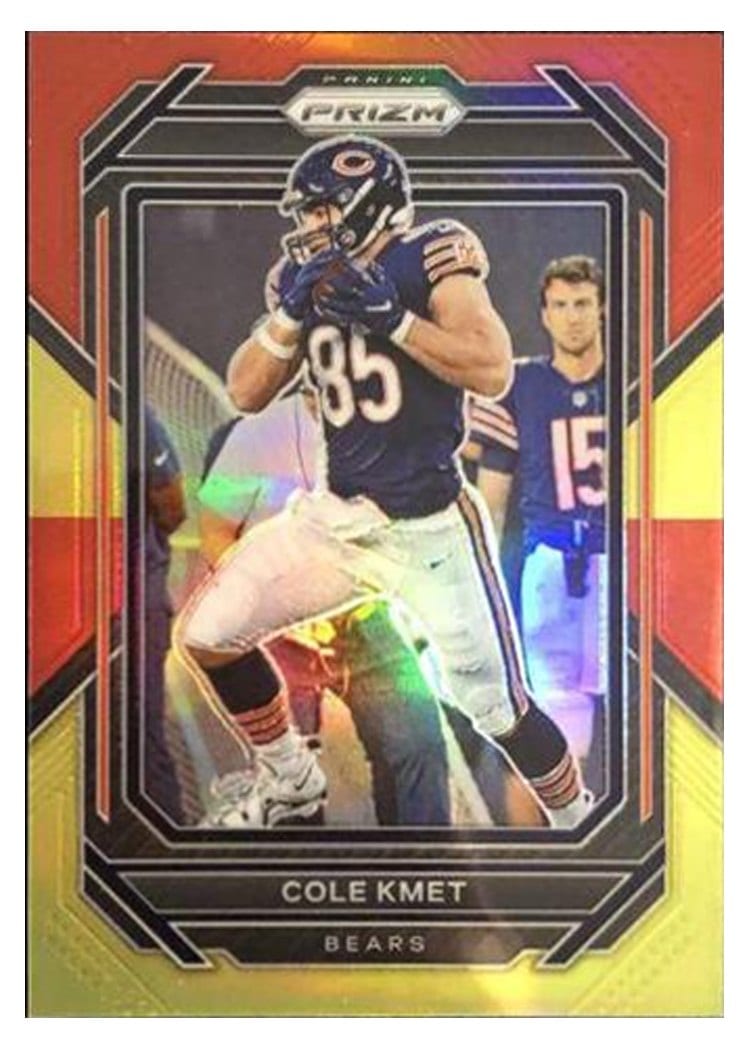 2022 Panini Prizm Base Set Cole Kmet #50 card