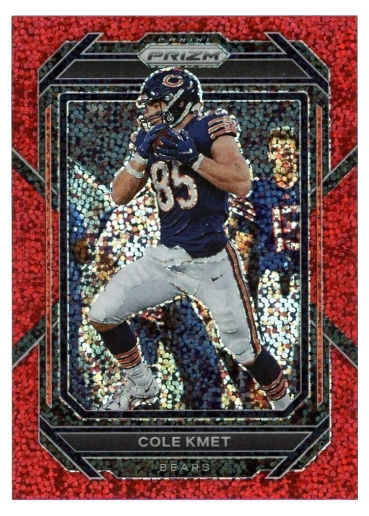 2022 Panini Prizm Base Set Cole Kmet #50 card