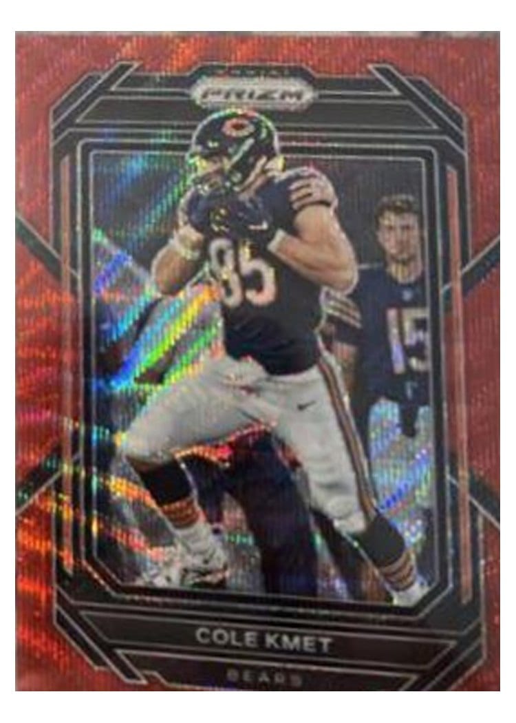 2022 Panini Prizm Base Set Cole Kmet #50 card