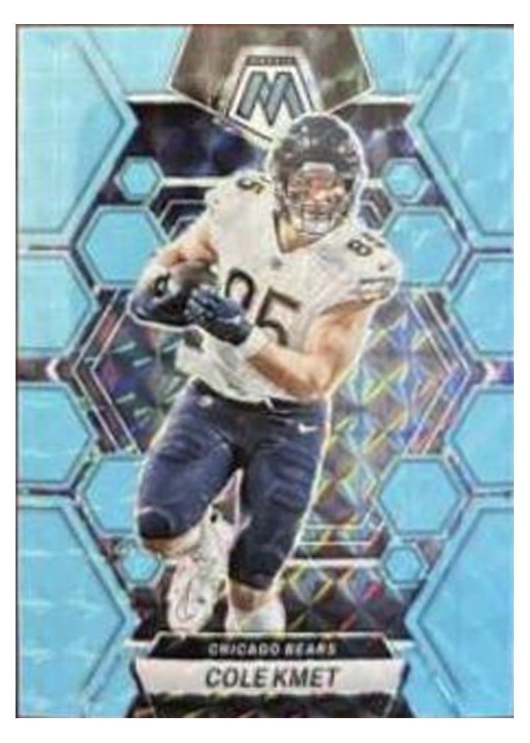 2023 Panini Mosaic Base Set Cole Kmet #35 card