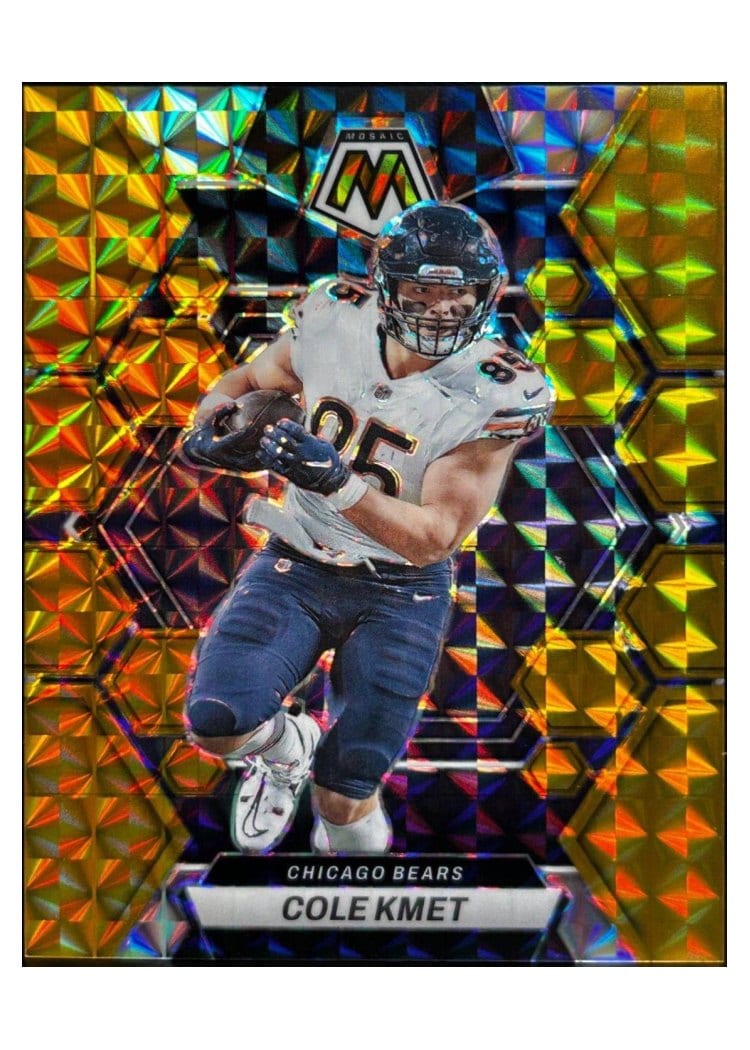 2023 Panini Mosaic Base Set Cole Kmet #35 card