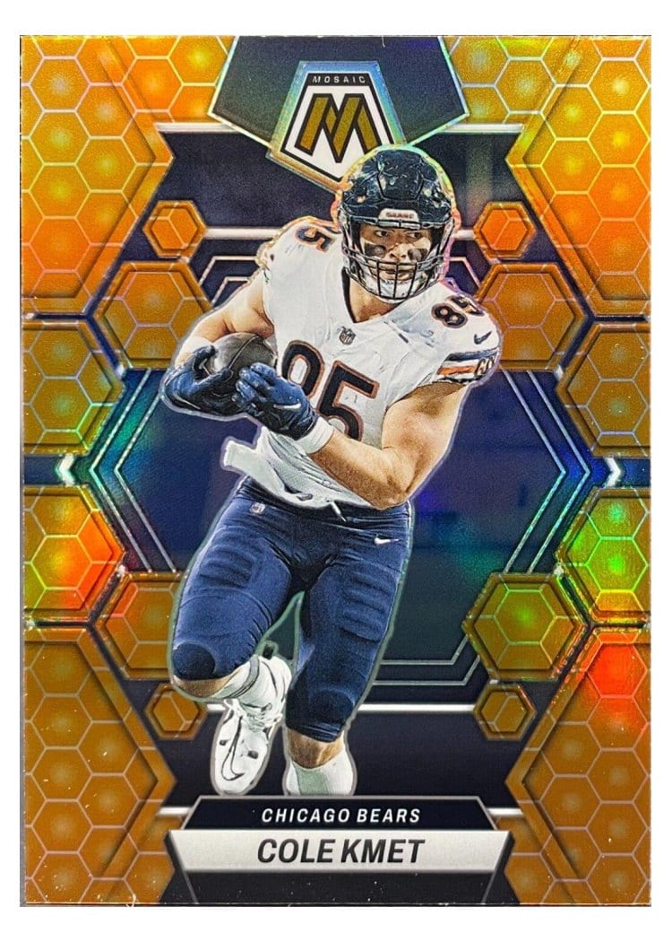 2023 Panini Mosaic Base Set Cole Kmet #35 card