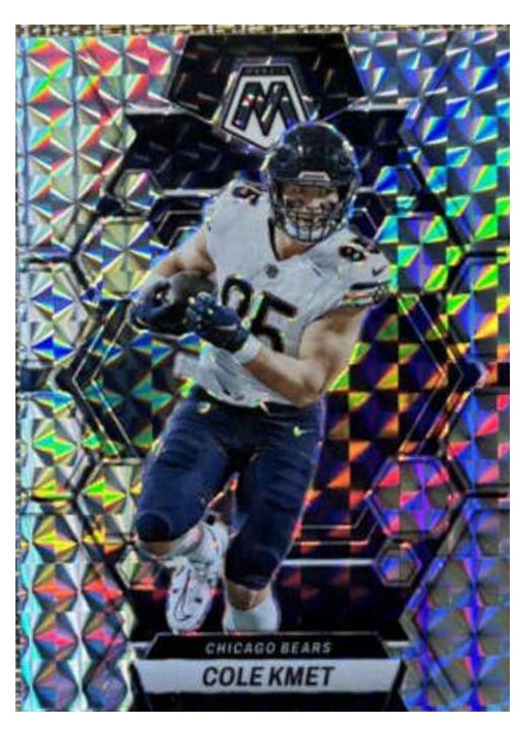 2023 Panini Mosaic Base Set Cole Kmet #35 card
