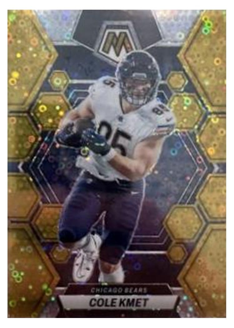 2023 Panini Mosaic Base Set Cole Kmet #35 card
