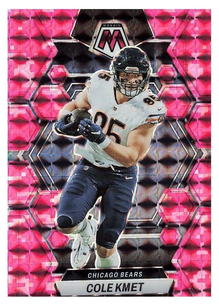 2023 Panini Mosaic Base Set Cole Kmet #35 card