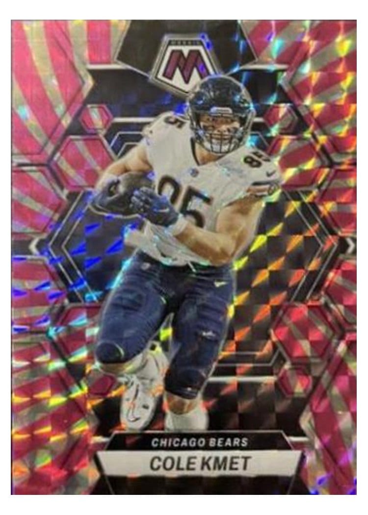 2023 Panini Mosaic Base Set Cole Kmet #35 card