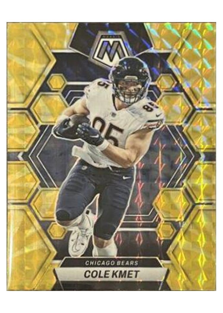 2023 Panini Mosaic Base Set Cole Kmet #35 card