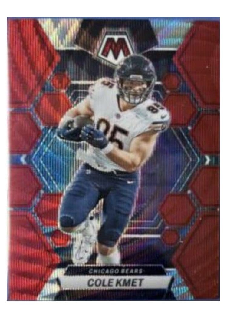 2023 Panini Mosaic Base Set Cole Kmet #35 card