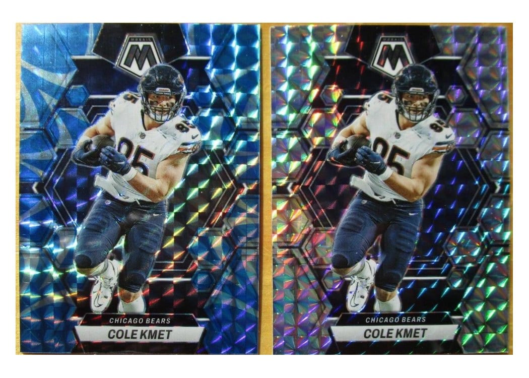 2023 Panini Mosaic Base Set Cole Kmet #35 card