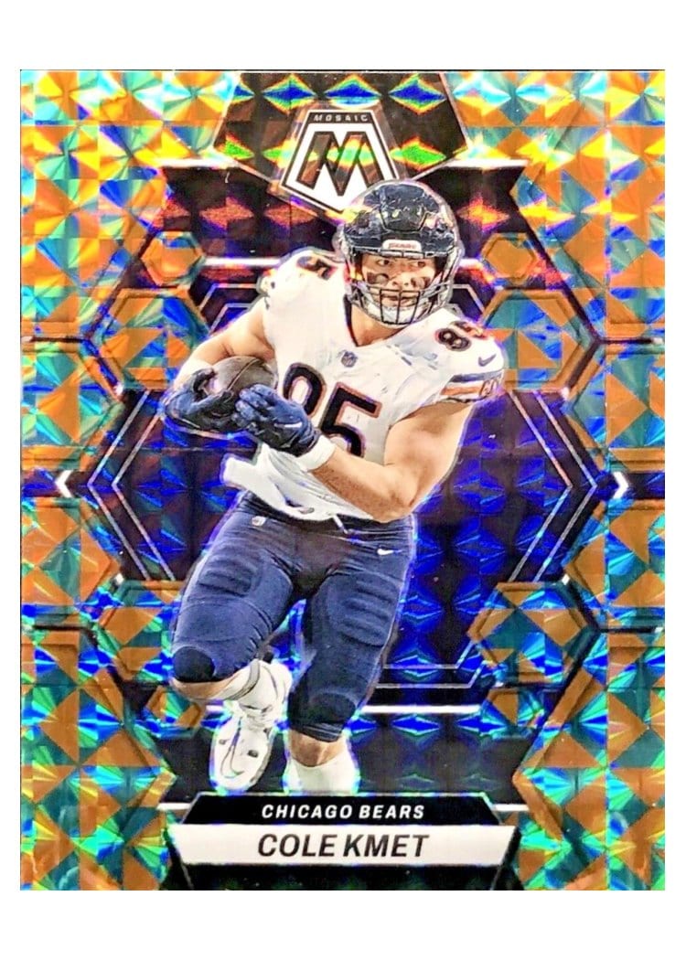 2023 Panini Mosaic Base Set Cole Kmet #35 card