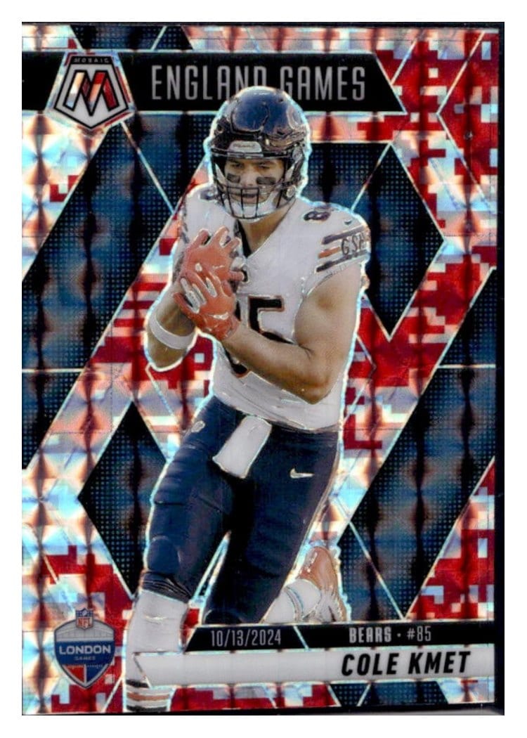 2025 Panini Mosaic Base Set Cole Kmet #254 card