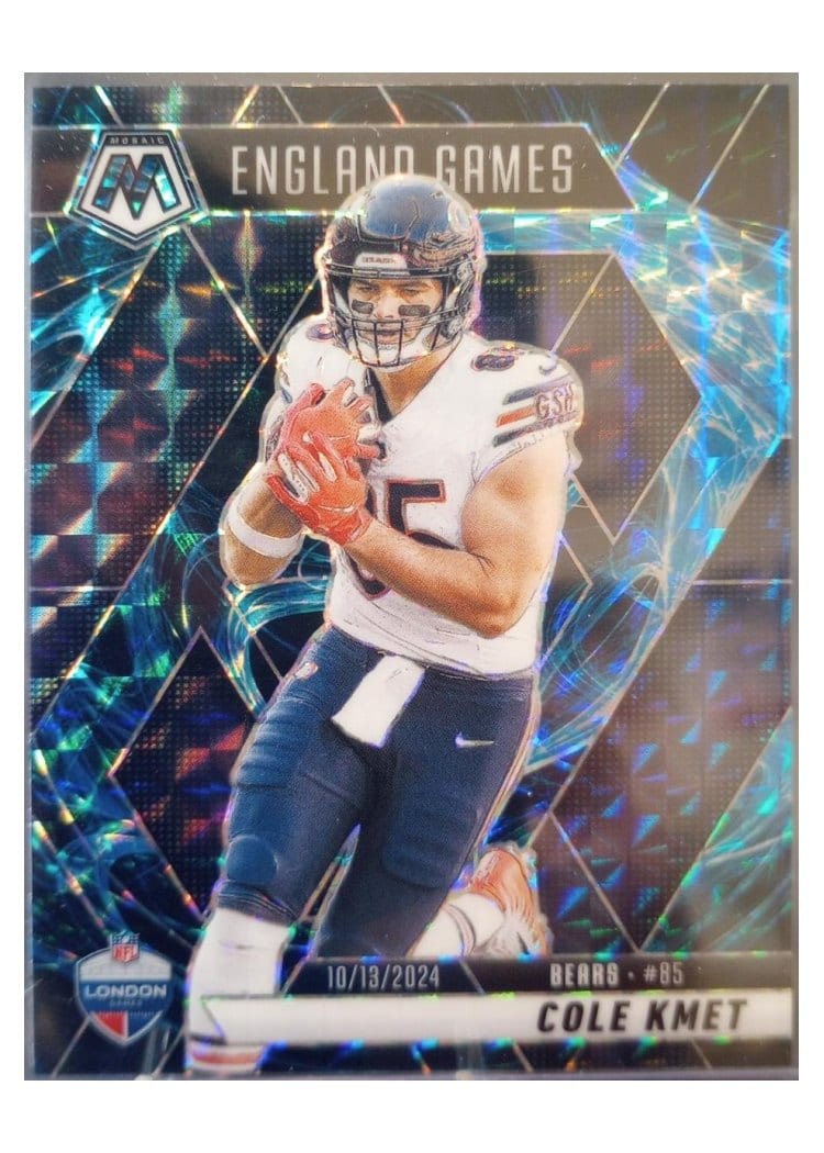 2025 Panini Mosaic Base Set Cole Kmet #254 card