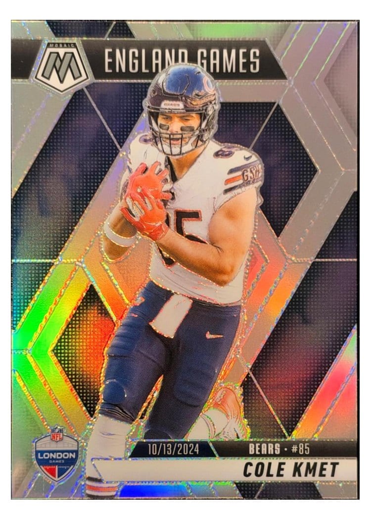 2025 Panini Mosaic Base Set Cole Kmet #254 card
