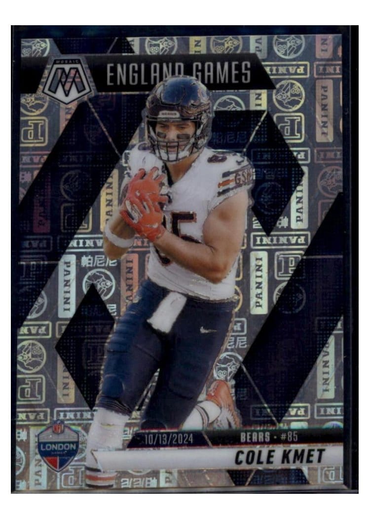 2025 Panini Mosaic Base Set Cole Kmet #254 card