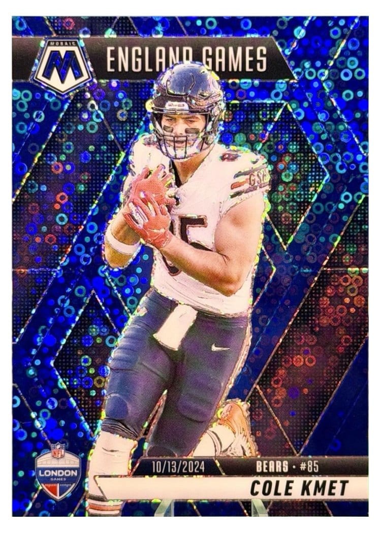 2025 Panini Mosaic Base Set Cole Kmet #254 card