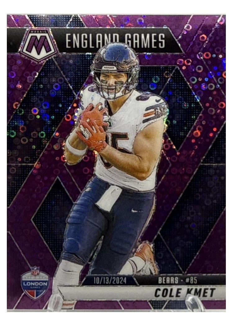 2025 Panini Mosaic Base Set Cole Kmet #254 card