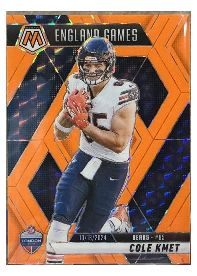 2025 Panini Mosaic Base Set Cole Kmet #254 card