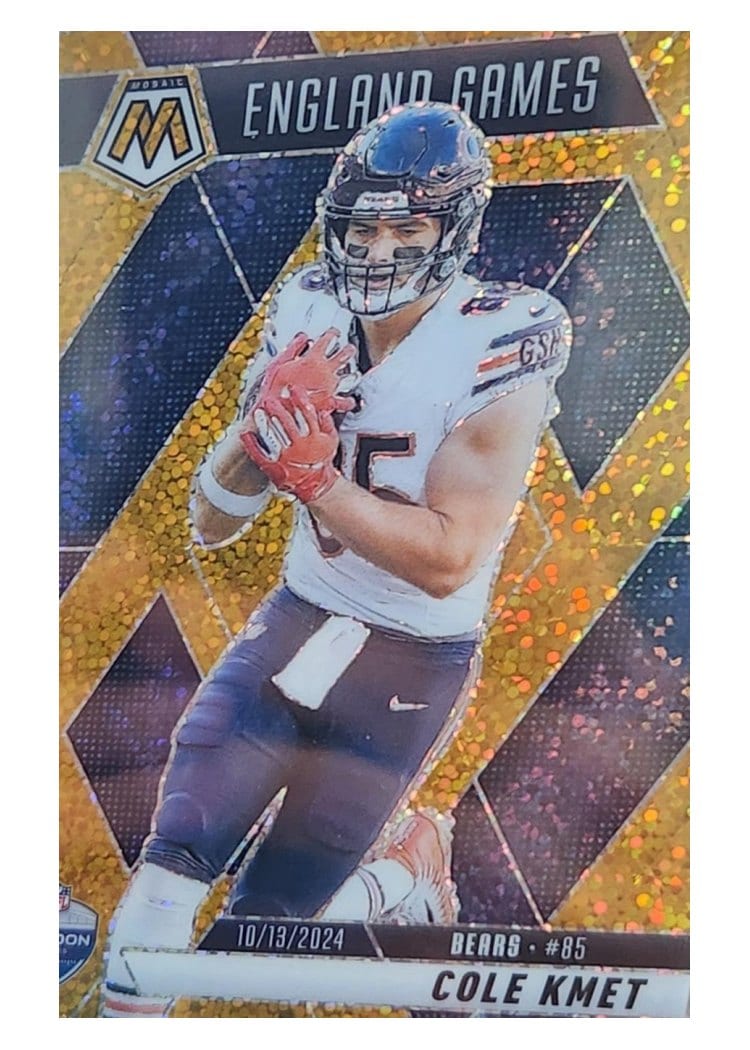 2025 Panini Mosaic Base Set Cole Kmet #254 card