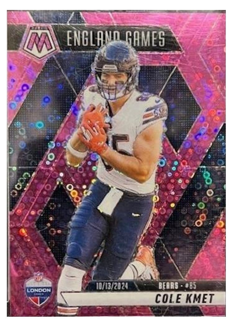 2025 Panini Mosaic Base Set Cole Kmet #254 card