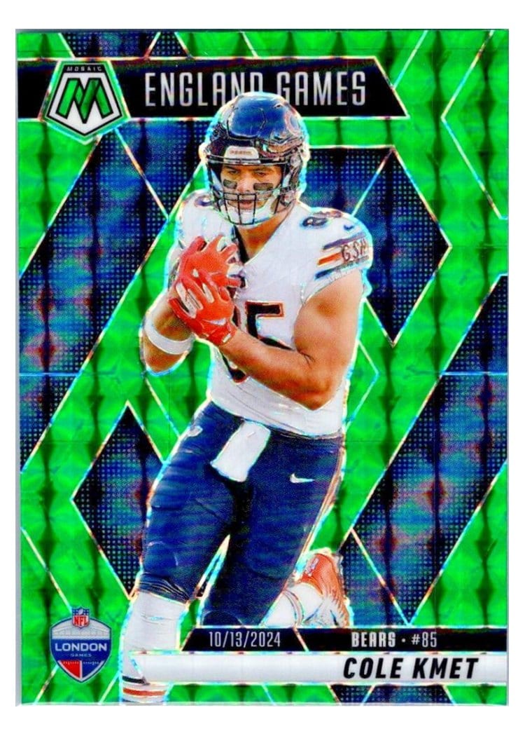 2025 Panini Mosaic Base Set Cole Kmet #254 card