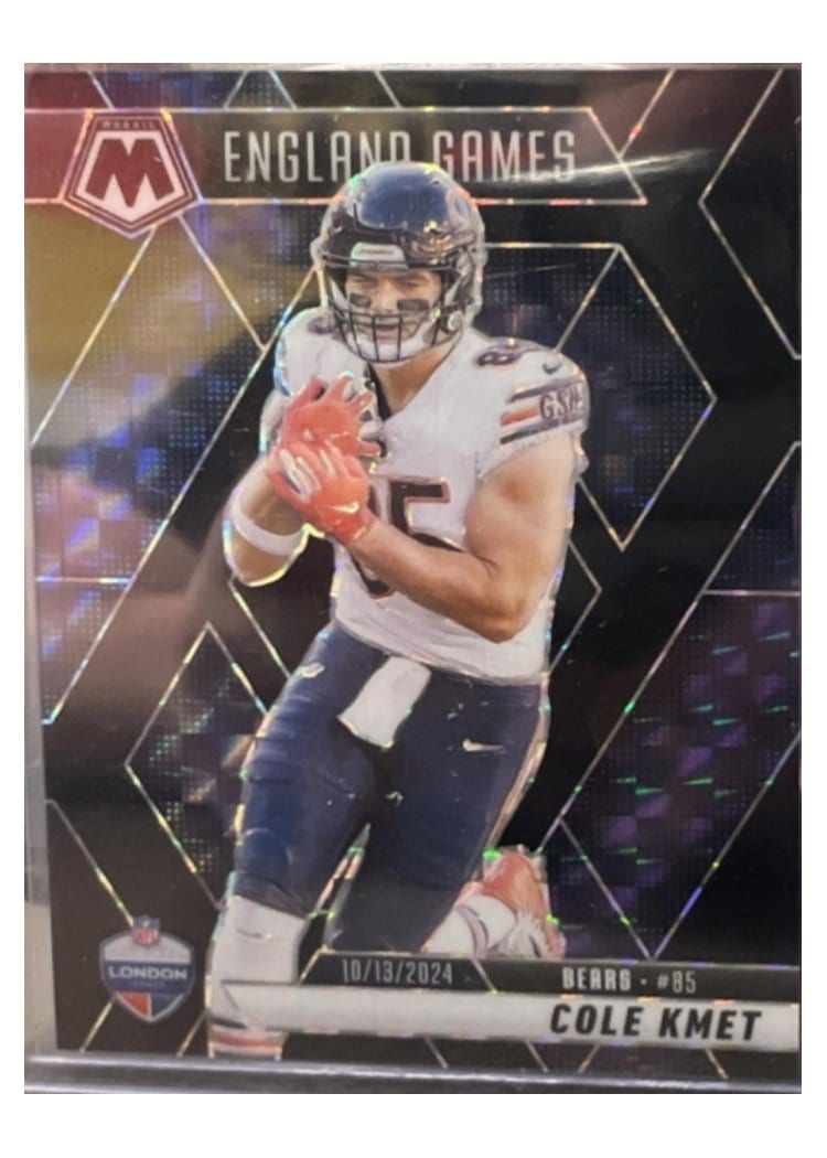 2025 Panini Mosaic Base Set Cole Kmet #254 card