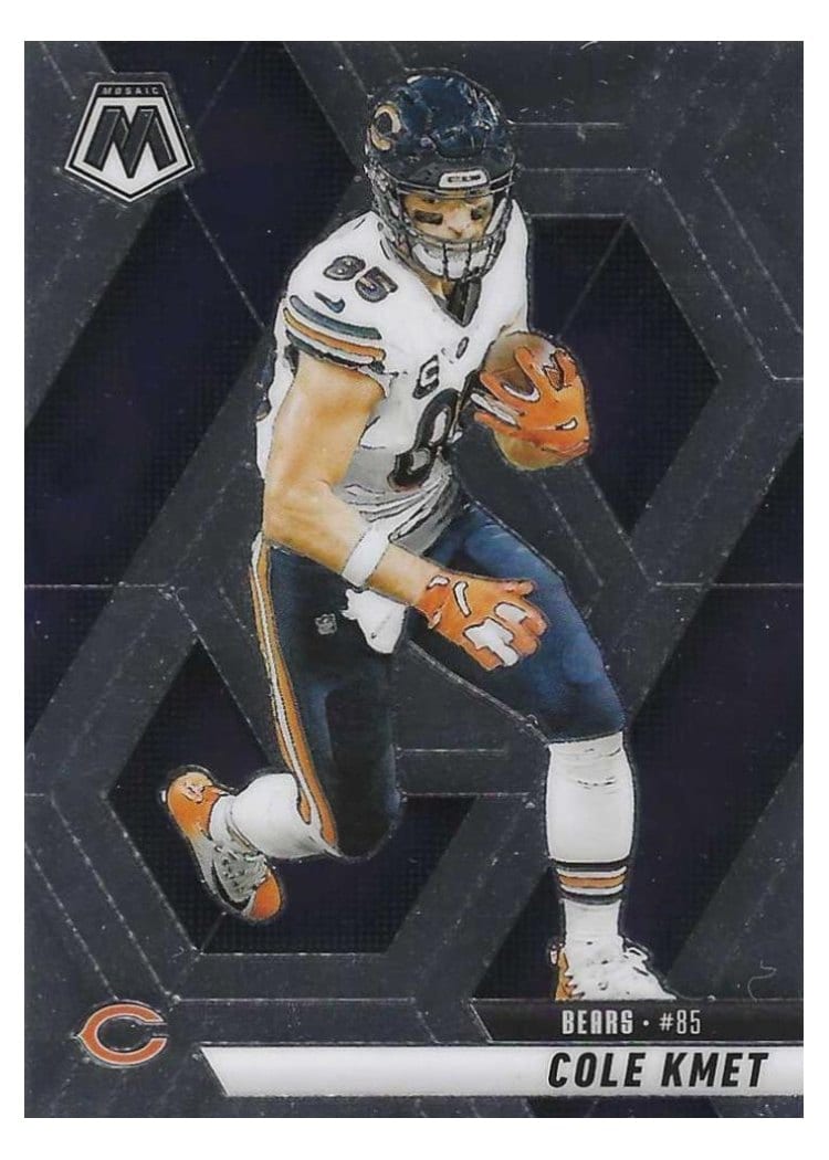 2025 Panini Mosaic Base Set Cole Kmet #48 card