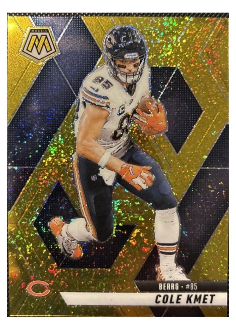 2025 Panini Mosaic Base Set Cole Kmet #48 card