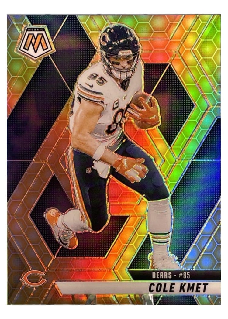 2025 Panini Mosaic Base Set Cole Kmet #48 card