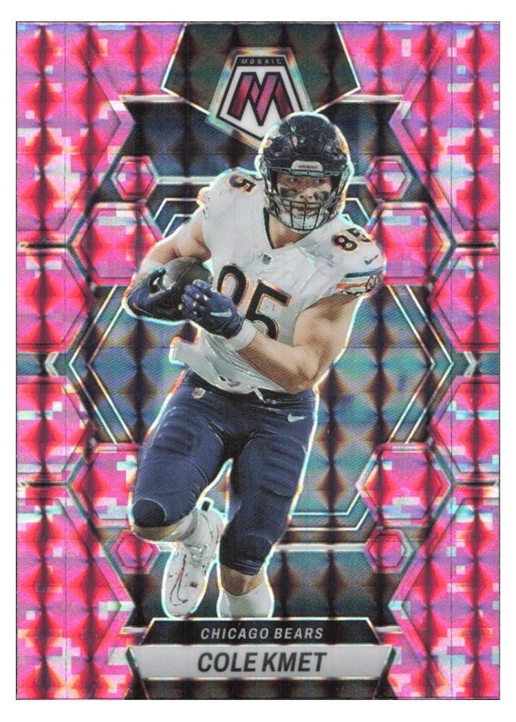 2025 Panini Mosaic Base Set Cole Kmet #48 card