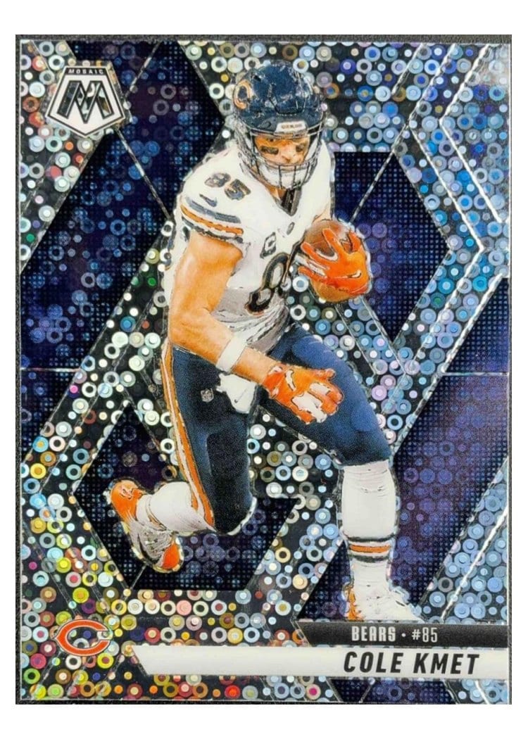 2025 Panini Mosaic Base Set Cole Kmet #48 card