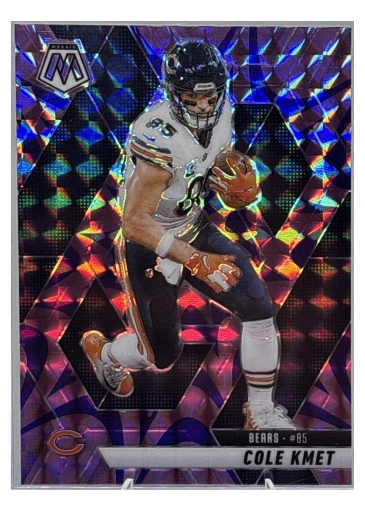 2025 Panini Mosaic Base Set Cole Kmet #48 card